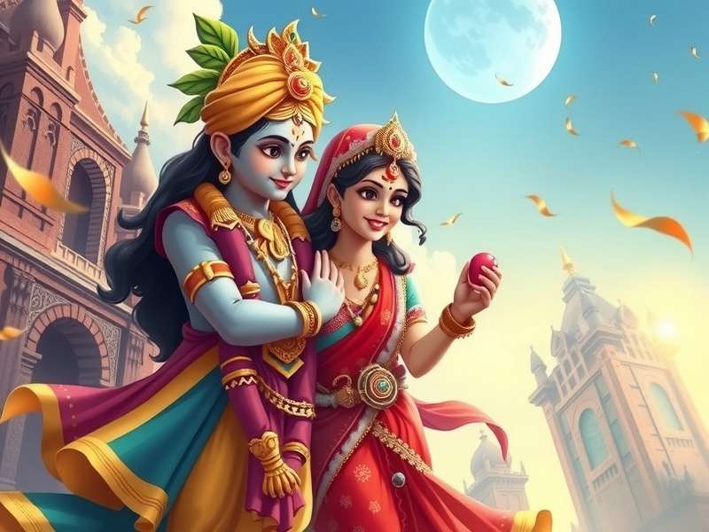 Krishna Radha Magical Union Game Cover